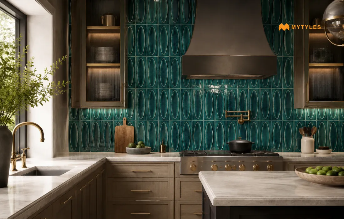 Subway tile in Kitchen